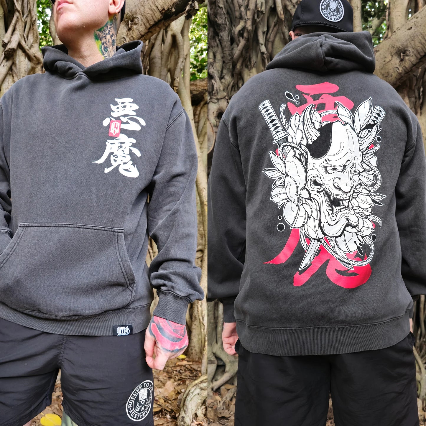 WLKGOD Demon - Classic Fit Hoodie (320GSM)