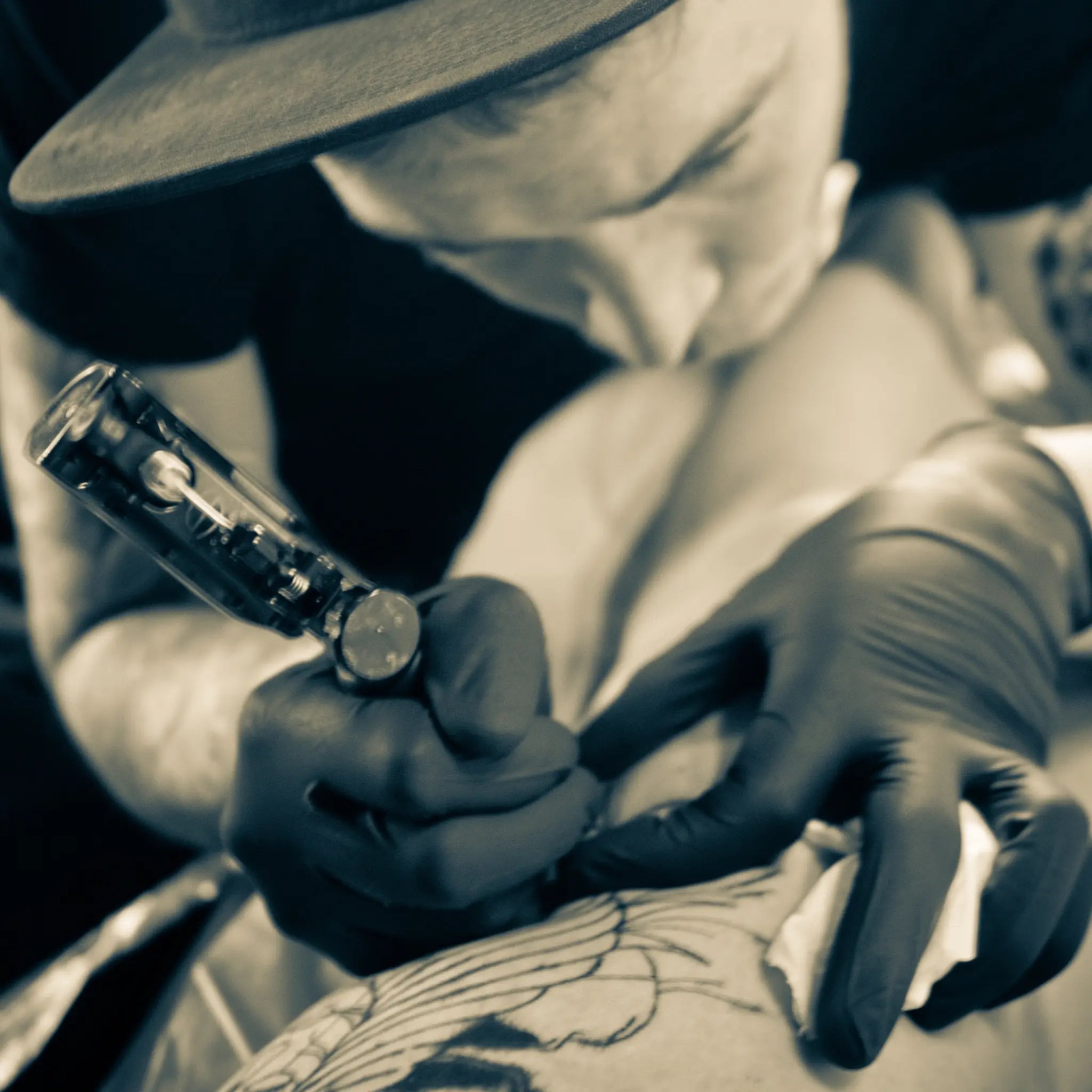 Burpi tattooing
