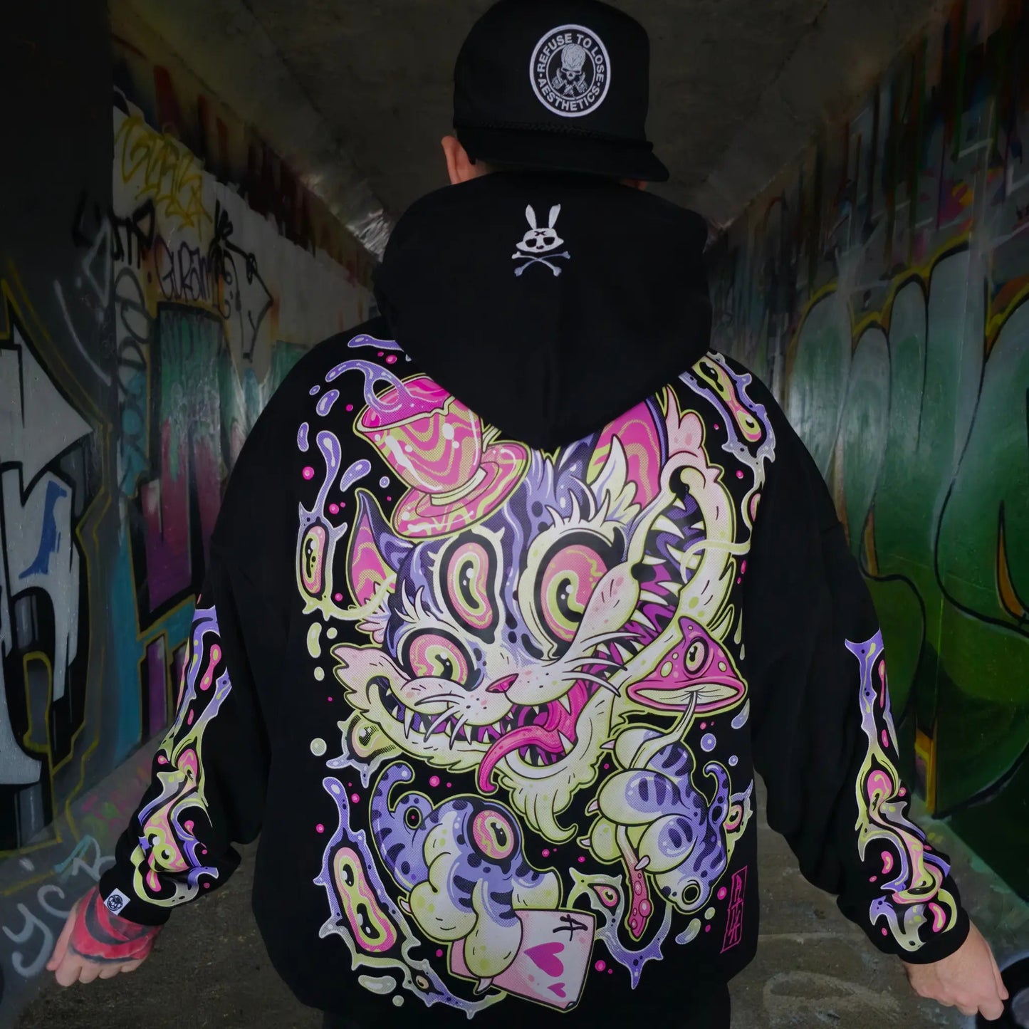 Cheshire Grin Hoodie