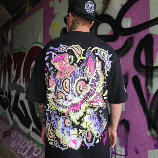 Cheshire Grin - Oversize T-Shirt (260GSM)