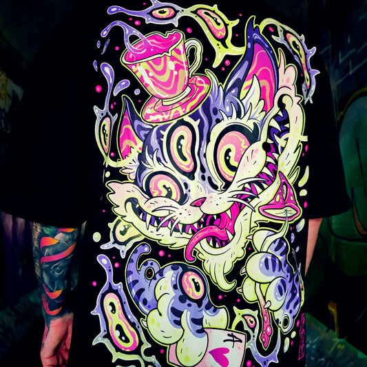 Cheshire Grin - Oversize T-Shirt (260GSM)