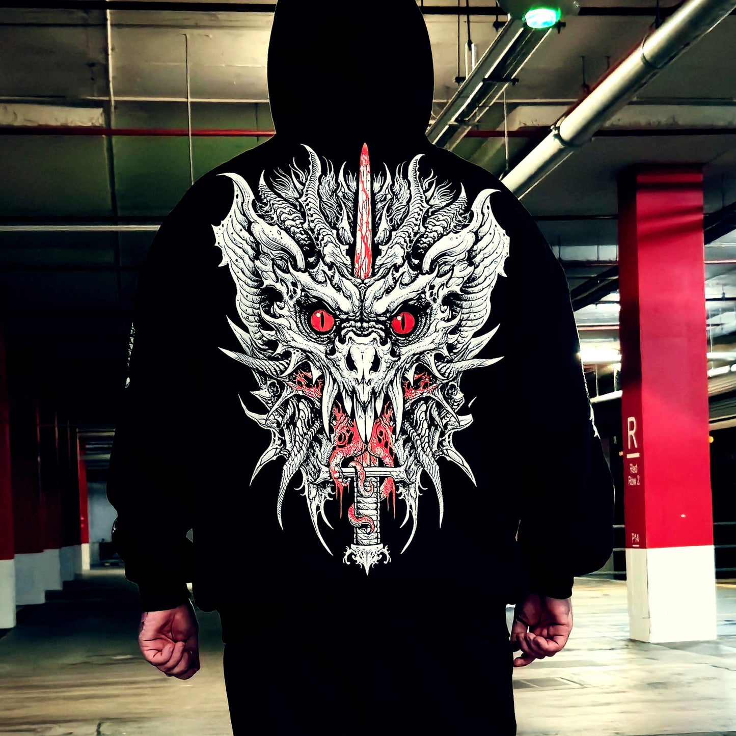 IMPALED HOODIE (420GSM)