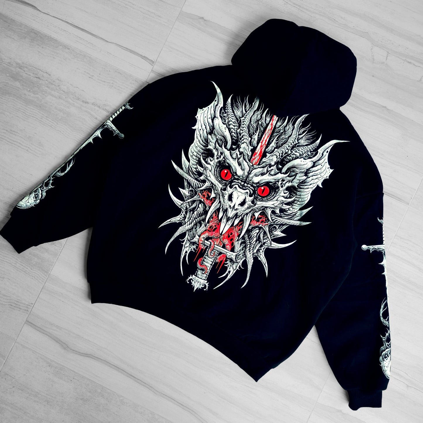 IMPALED HOODIE (420GSM)
