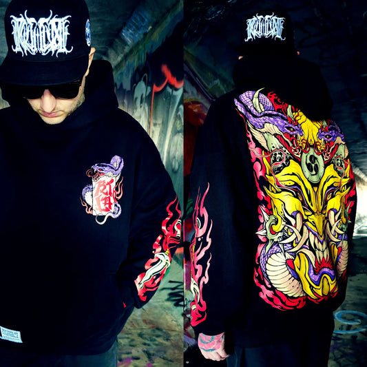 Inflicted - Hoodie (400GSM)
