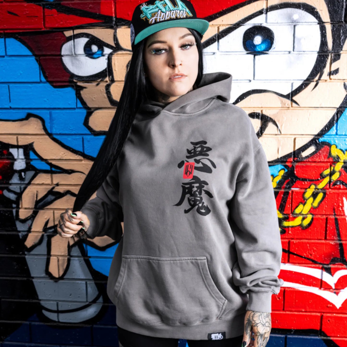 WLKGOD Demon - Classic Fit Hoodie (320GSM)