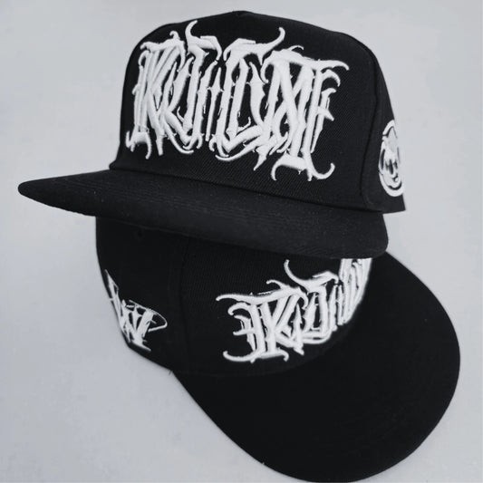 Whity Lettering Snapback